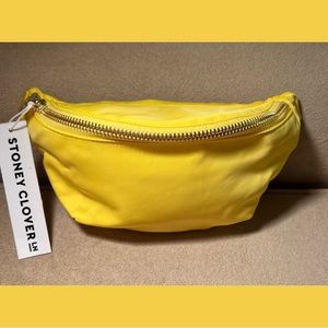 NWT Stoney Clover Lane Classic Fanny Pack- Yellow Lemon